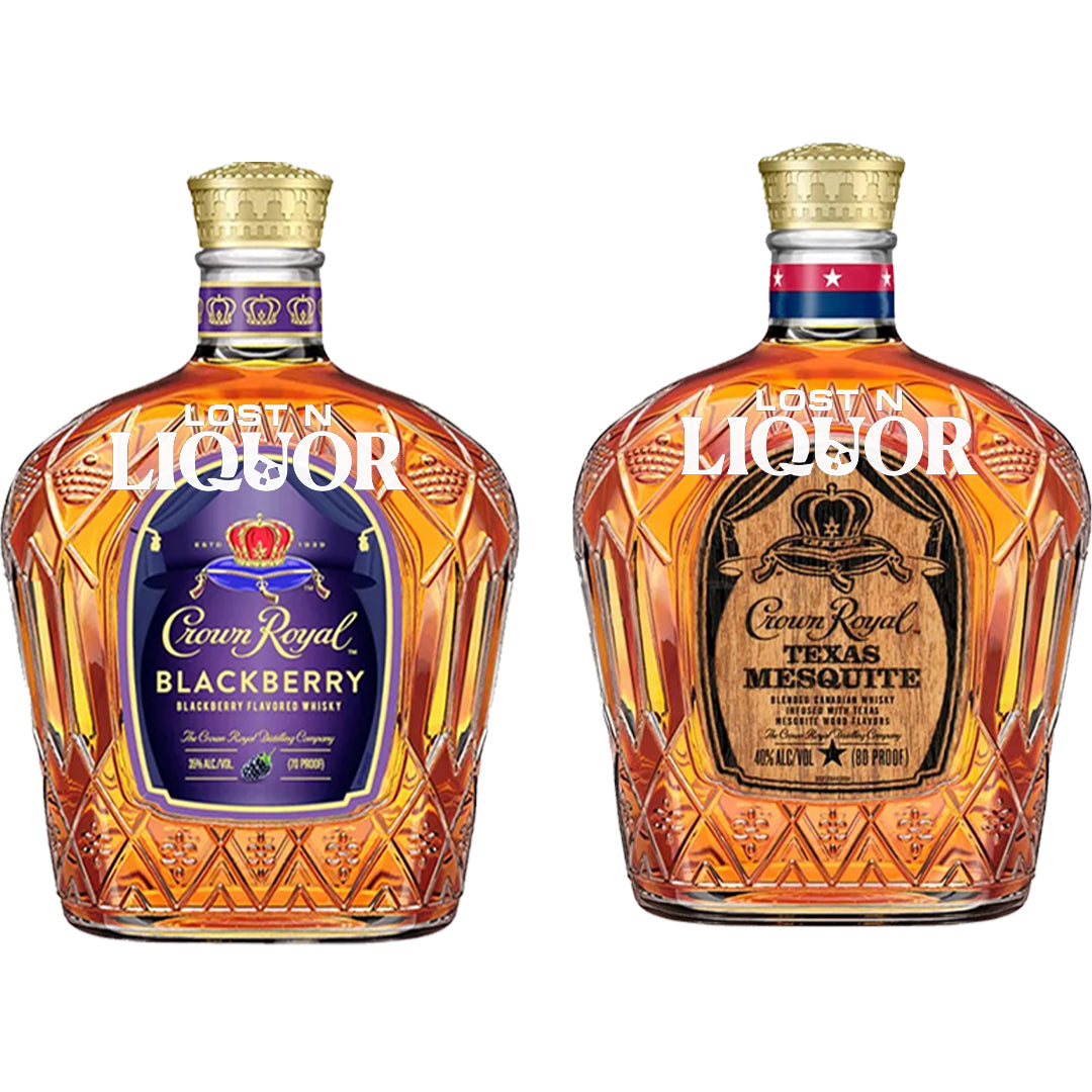 Crown Royal BlackBerry and Texas Mesquite_LostNLiquor.com