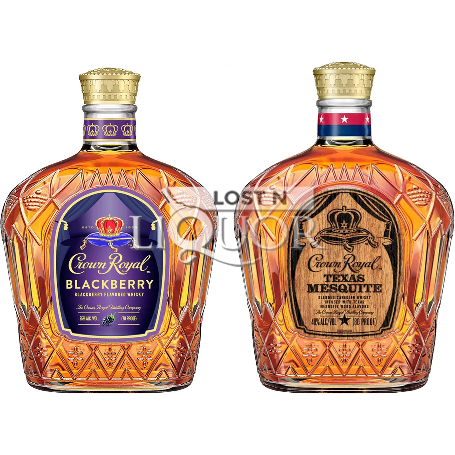 Crown Royal BlackBerry and Texas Mesquite_LostNLiquor.com