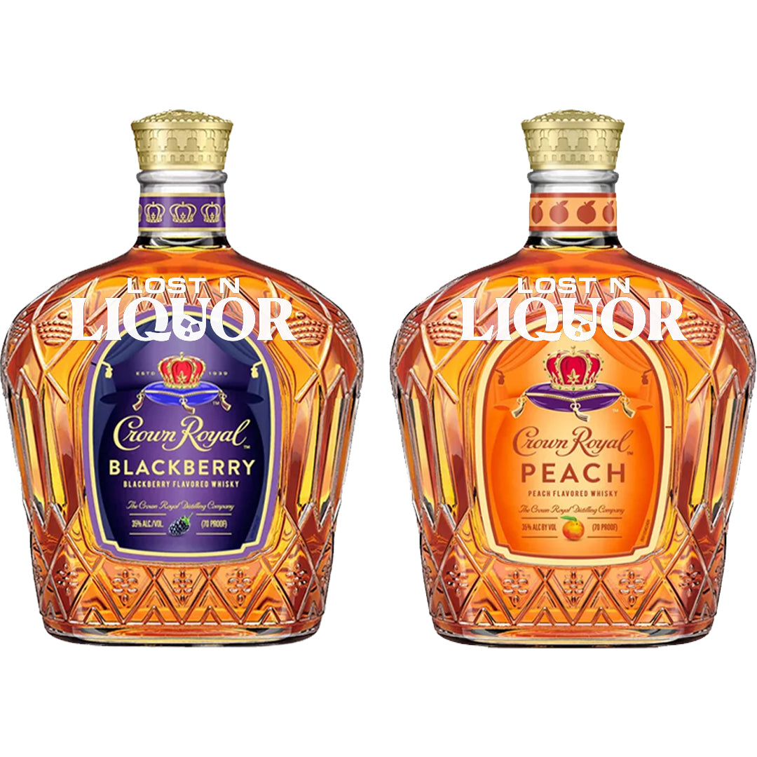 Crown Royal Blackberry & Peach Bundle_LostNLiquor.com