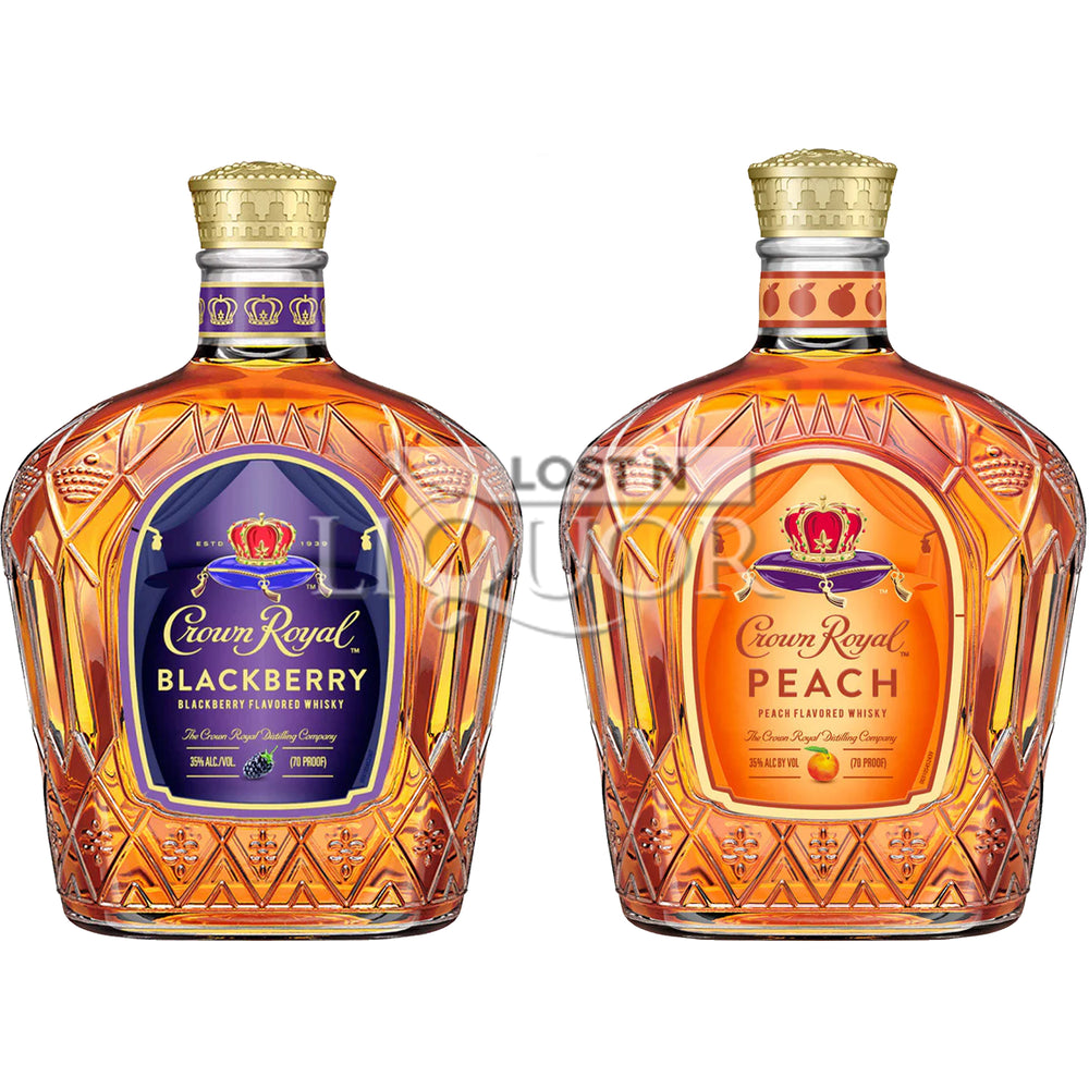 Crown Royal Blackberry & Peach Bundle_LostNLiquor.com