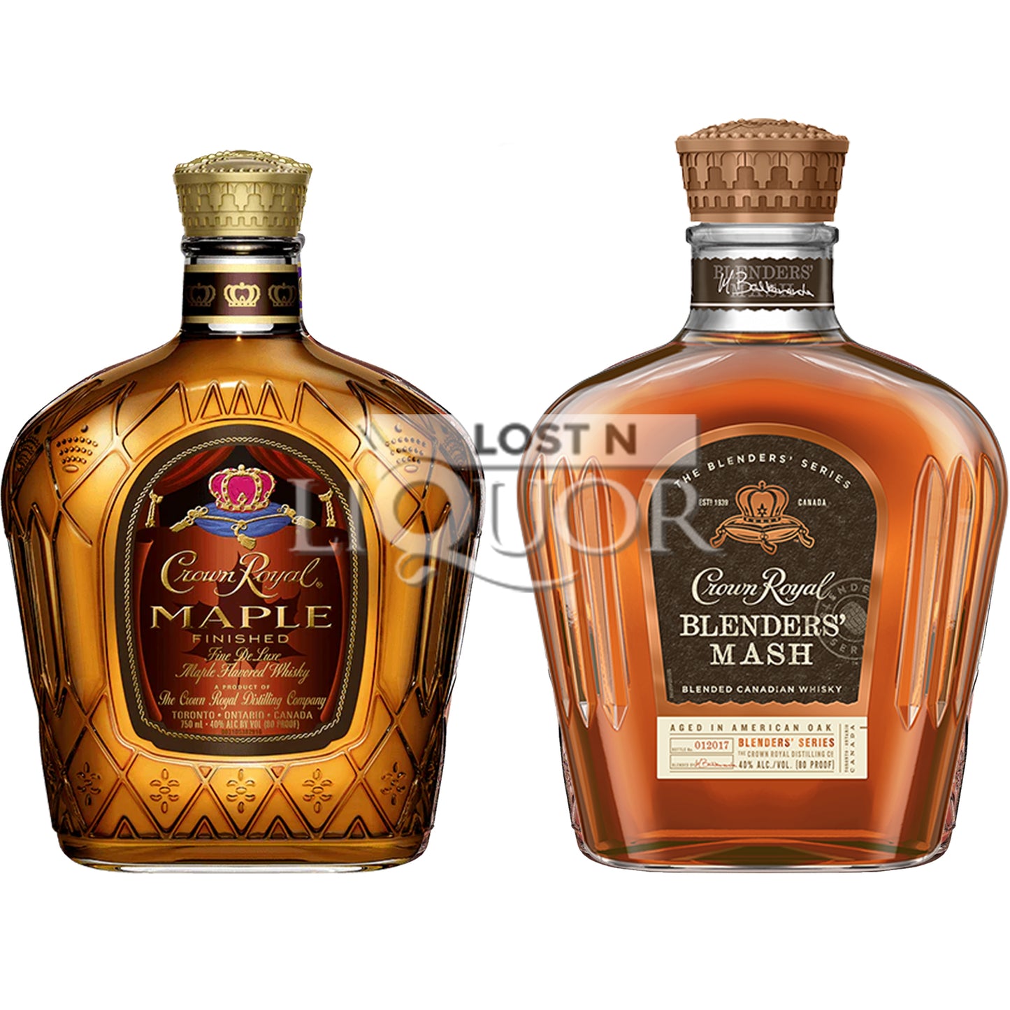 Crown Royal Maple and Blender Mash Bundle