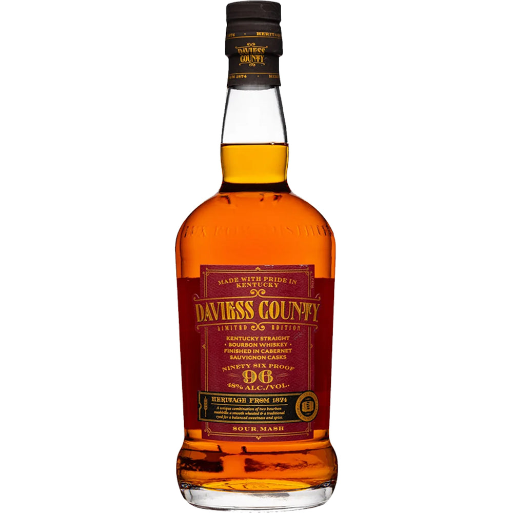 Daviess County Cabernet Cask Finished Kentucky Bourbon Whiskey_LostNLiquor.com