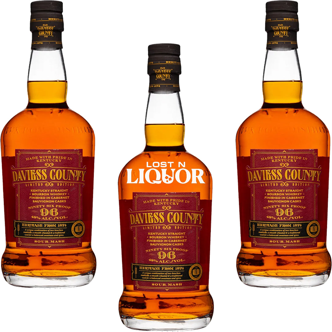 Daviess County Cabernet Cask Finished Kentucky Bourbon Whiskey_LostNLiquor.com