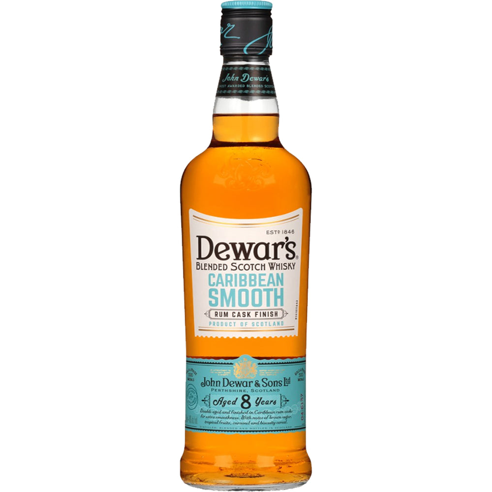 Dewar's Caribbean Smooth Rum Cask Blended Scotch Whisky_LostNLiquor.com