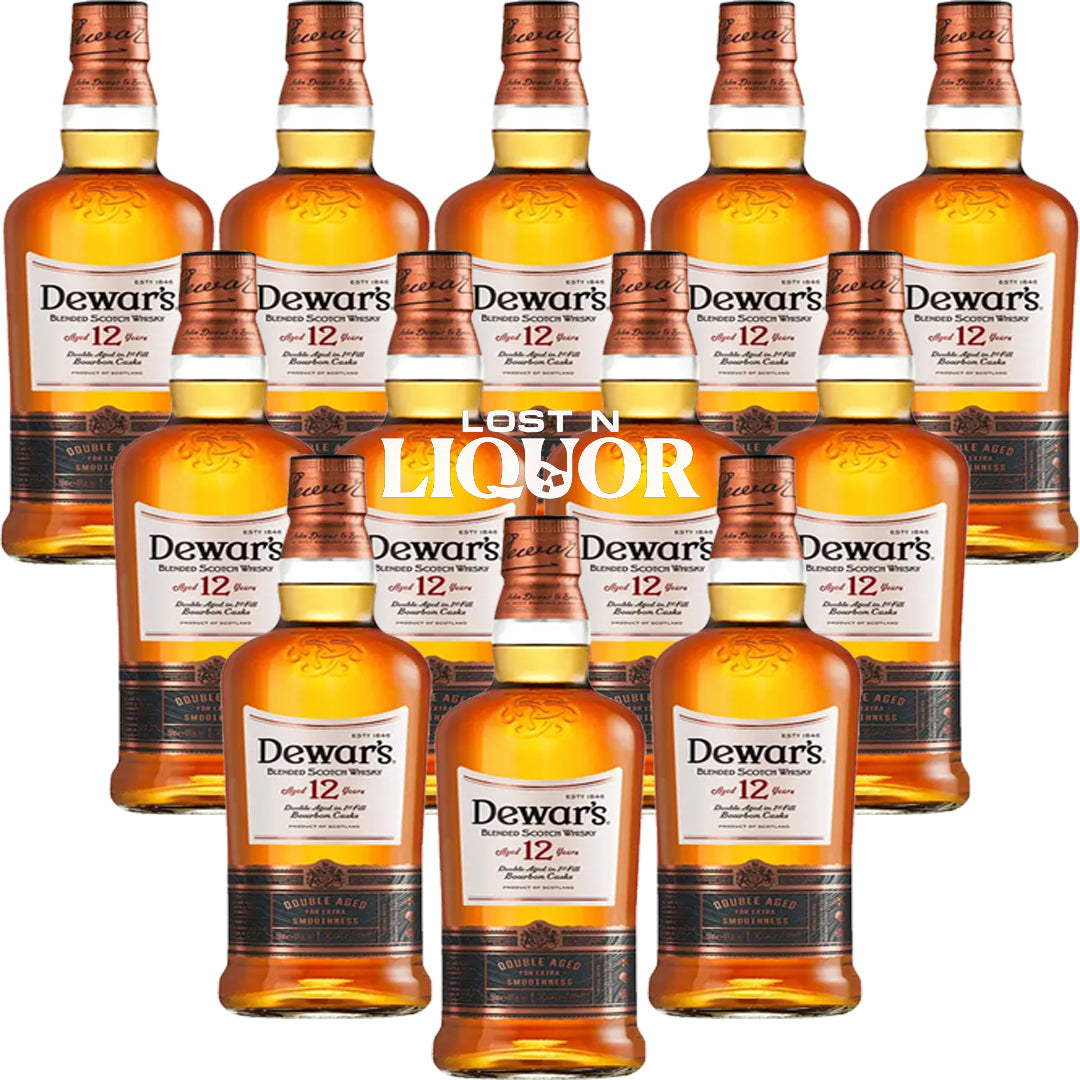 Dewar's Double Aged 12 Year Blended Scotch Whisky – Lost N Liquor