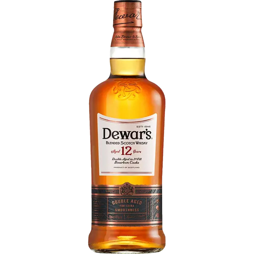 Dewar's Double Aged 12 Year Blended Scotch Whisky – Lost N Liquor