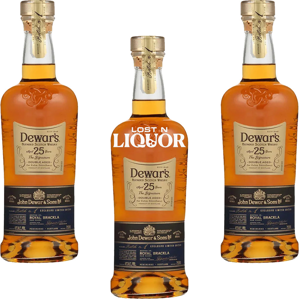 
                      
                        Dewar's The Signature Double Aged 25 Year Blended Scotch Whisky_LostNLiquor.com
                      
                    