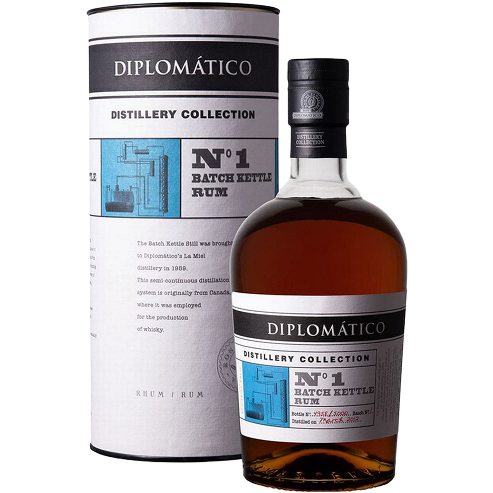 Diplomático Distillery Collection N. 1 Batch Kettle Rum_LostNLiquor.com