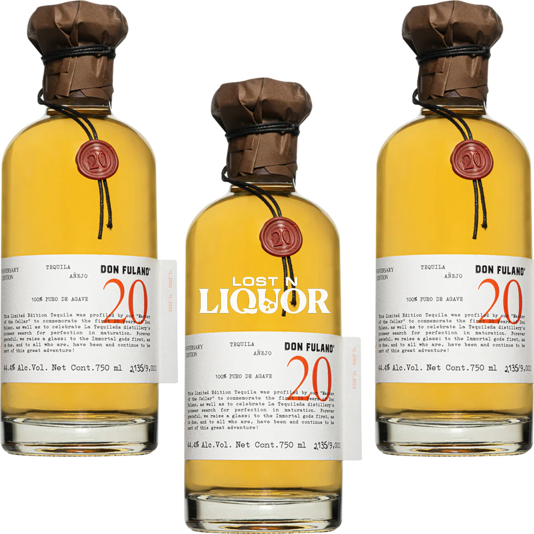 Don Fulano 20th Anniversary Sherry Cask Anejo Tequila_LostNLiquor.com