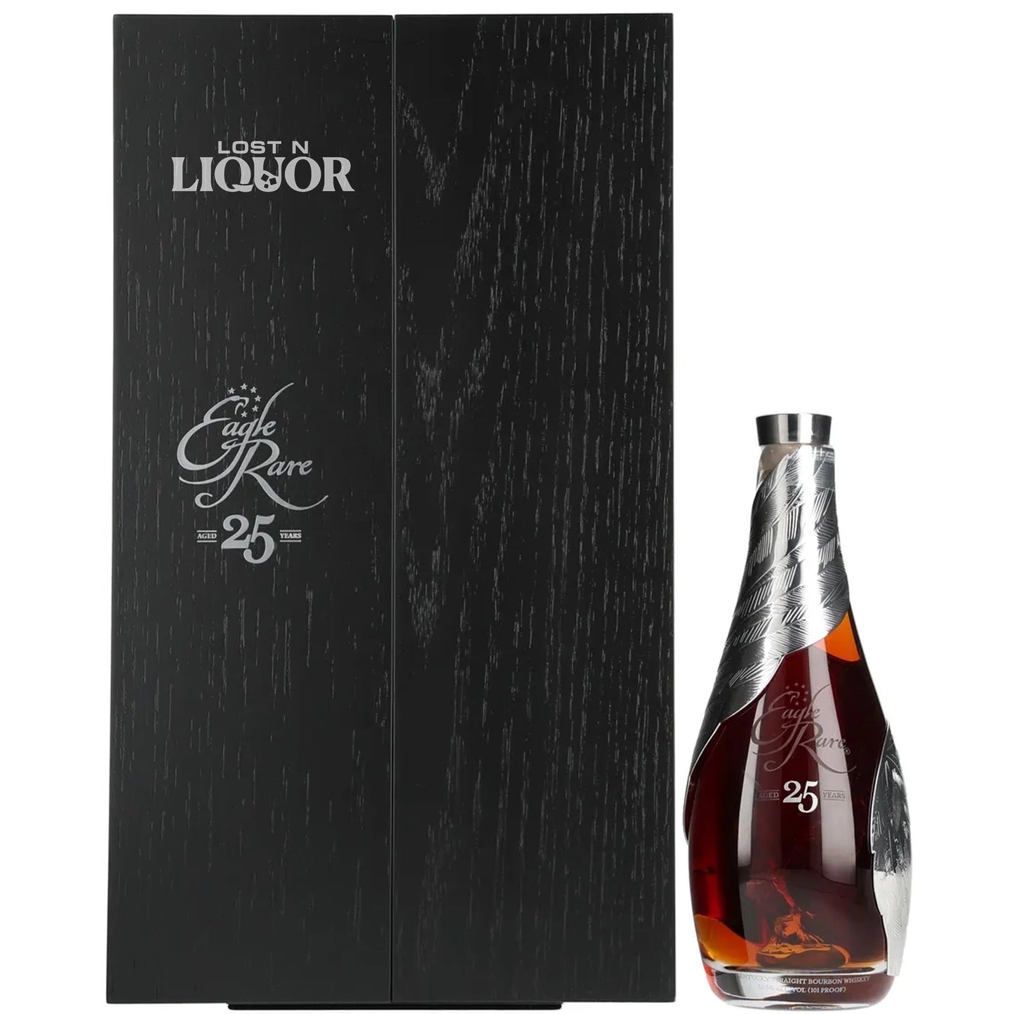 Eagle Rare 25 Year Bourbon Decanter (2025) With Box