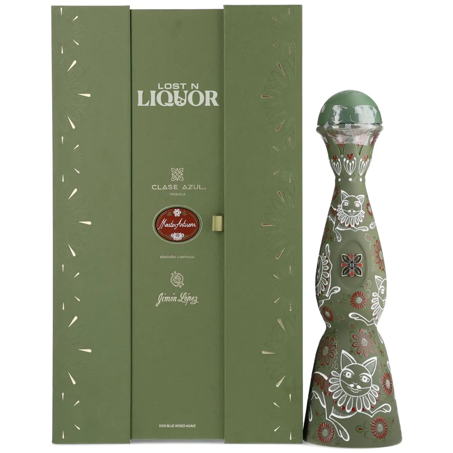 Clase Azul 'Master Artisans: Jimon Lopez' El Baile de los Nahuales Extra Anejo (2024, 1 Liter)