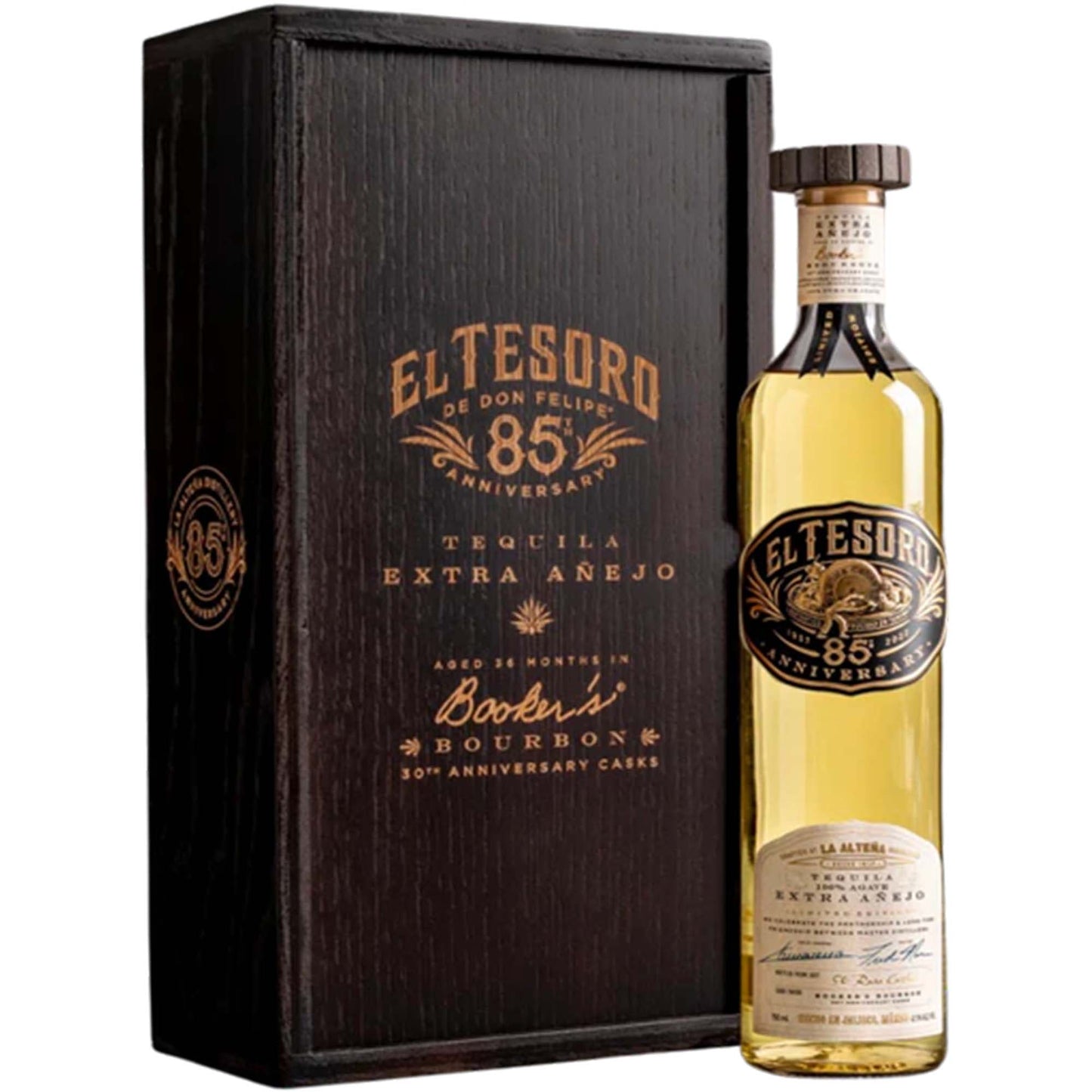 El Tesoro Tequila 85th Anniversary Extra Anejo_LostNLiquor.com
