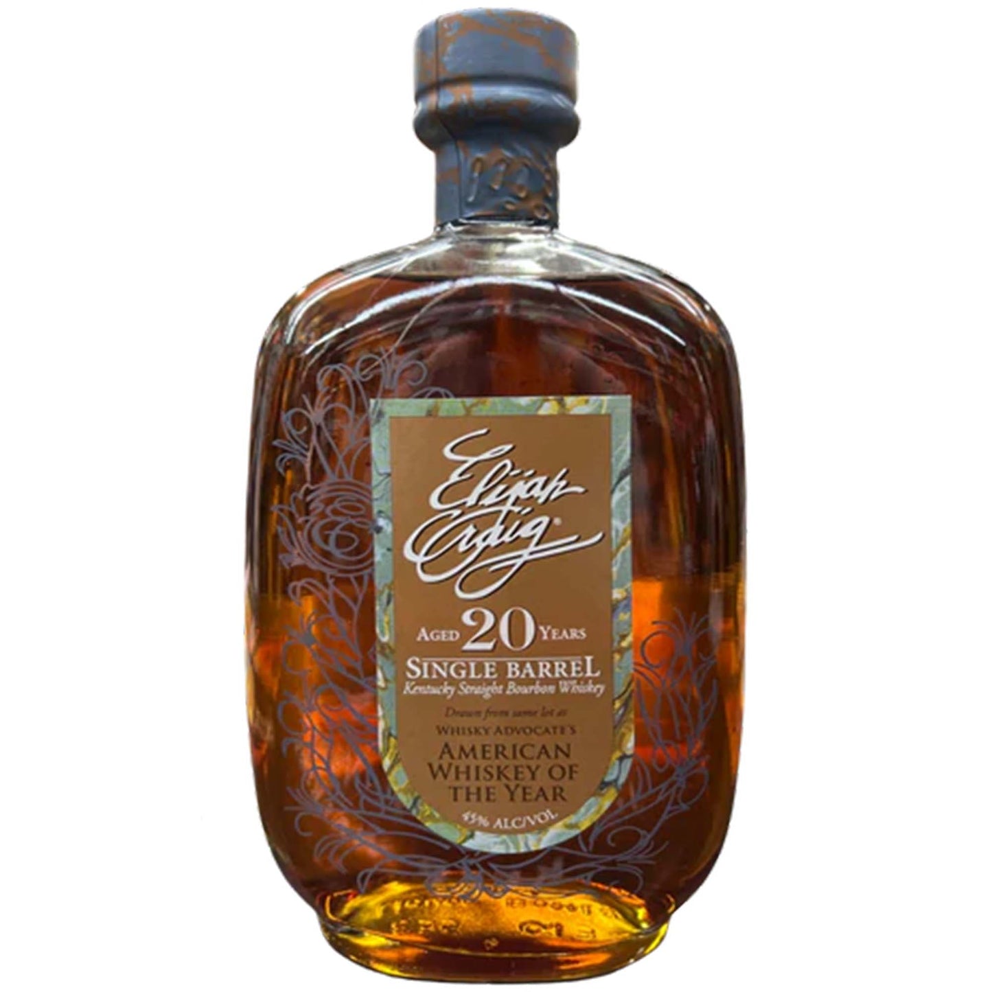 Elijah Craig 20 Year Old Single Barrel Bourbon_LostNLiquor.com