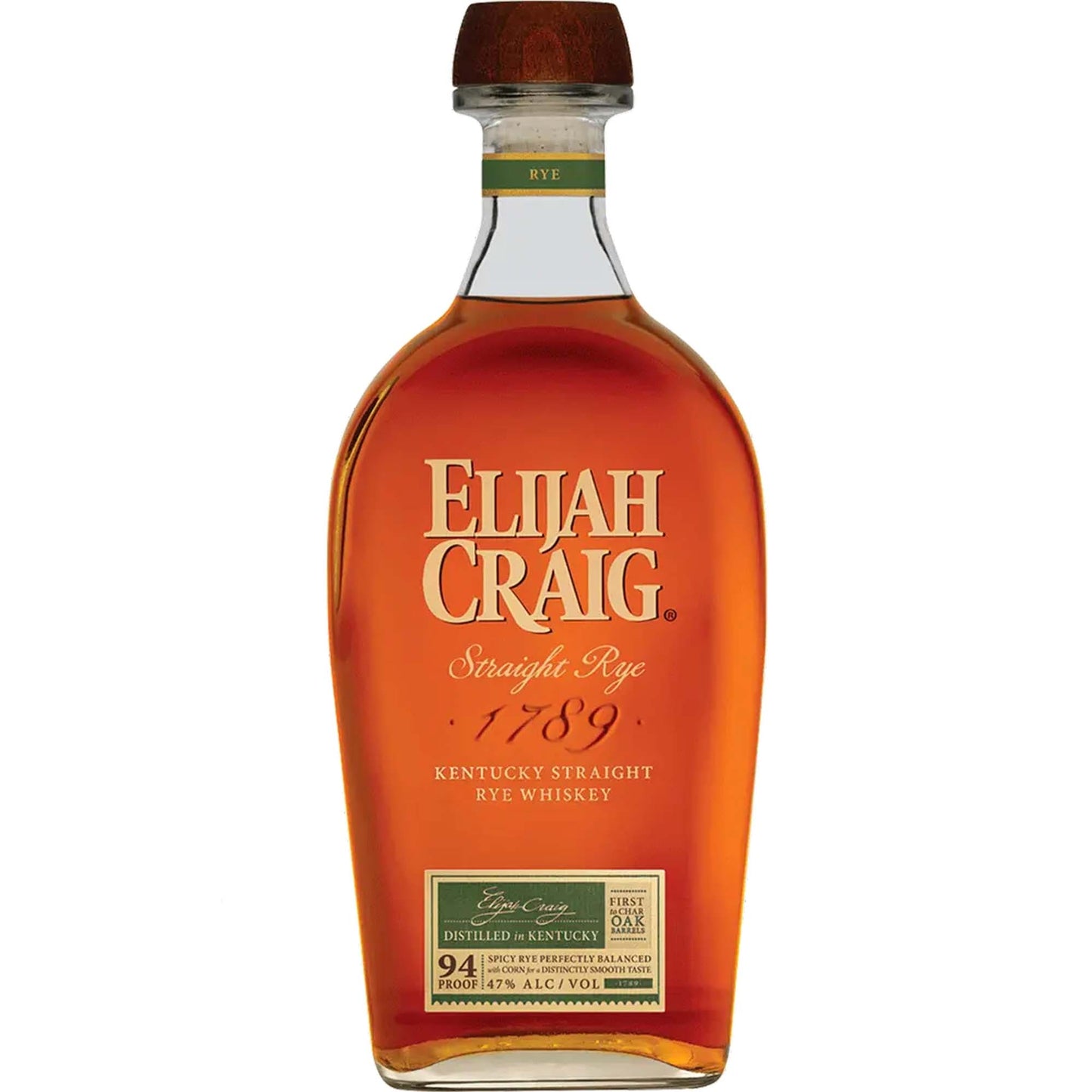 Elijah Craig Kentucky Straight Rye Whiskey_LostNLiquor.com