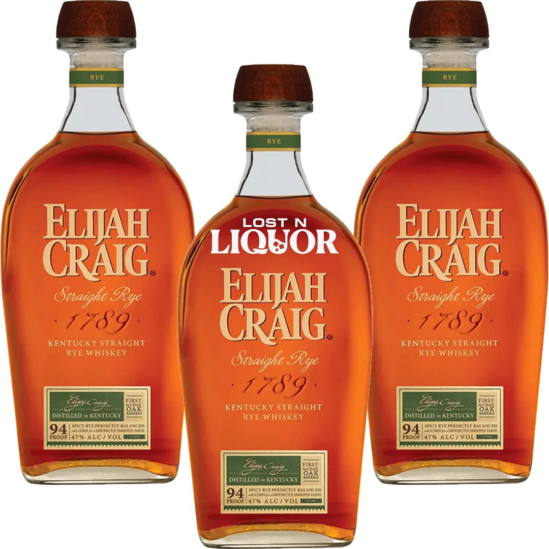 Elijah Craig Kentucky Straight Rye Whiskey_LostNLiquor.com