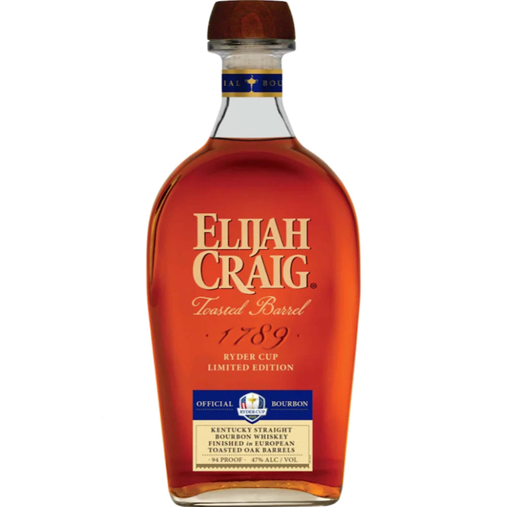 Elijah Craig Ryder Cup Toasted Barrel Straight Bourbon Whisky_LostNLiquor.com