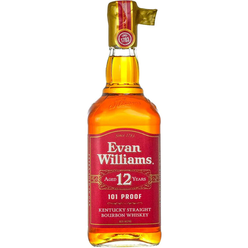 Evan Williams 12 Year Old Straight Bourbon Whiskey 101 Proof