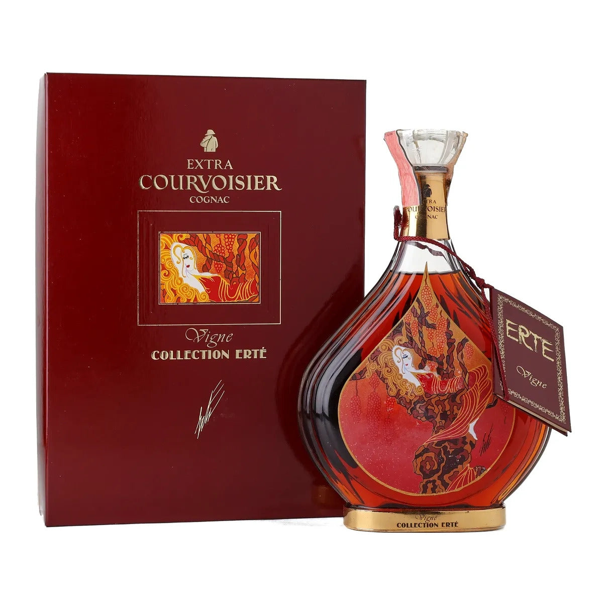 COURVOISIER コニャック EXTRA ギフトボックス入り Extra Courvoisier Erte Collection No. 1: Vigne Cognac – Lost N