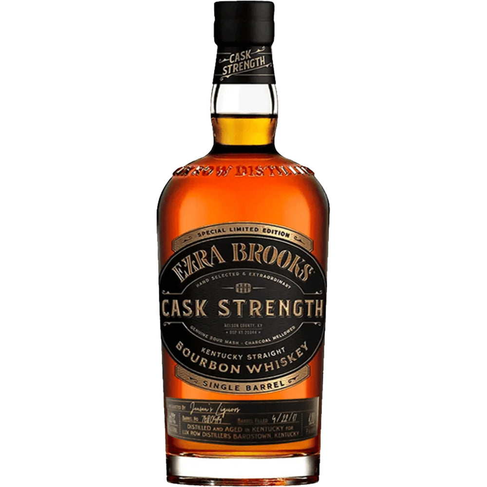 Ezra Brooks Cask Strength Bourbon Whiskey_LostNLiquor.com