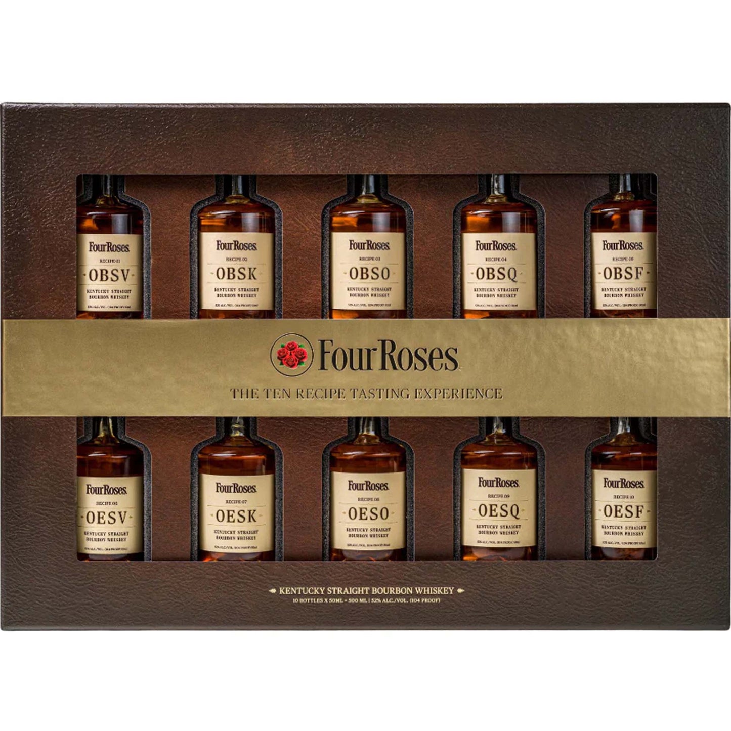 Four Roses Ten Recipe Bourbon Tasting Set_LostNLiquor.com