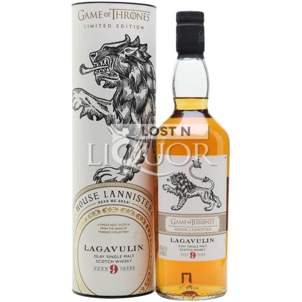 Game of Thrones House Lannister Lagavulin 9 Year Islay Single Malt Scotch Whisky