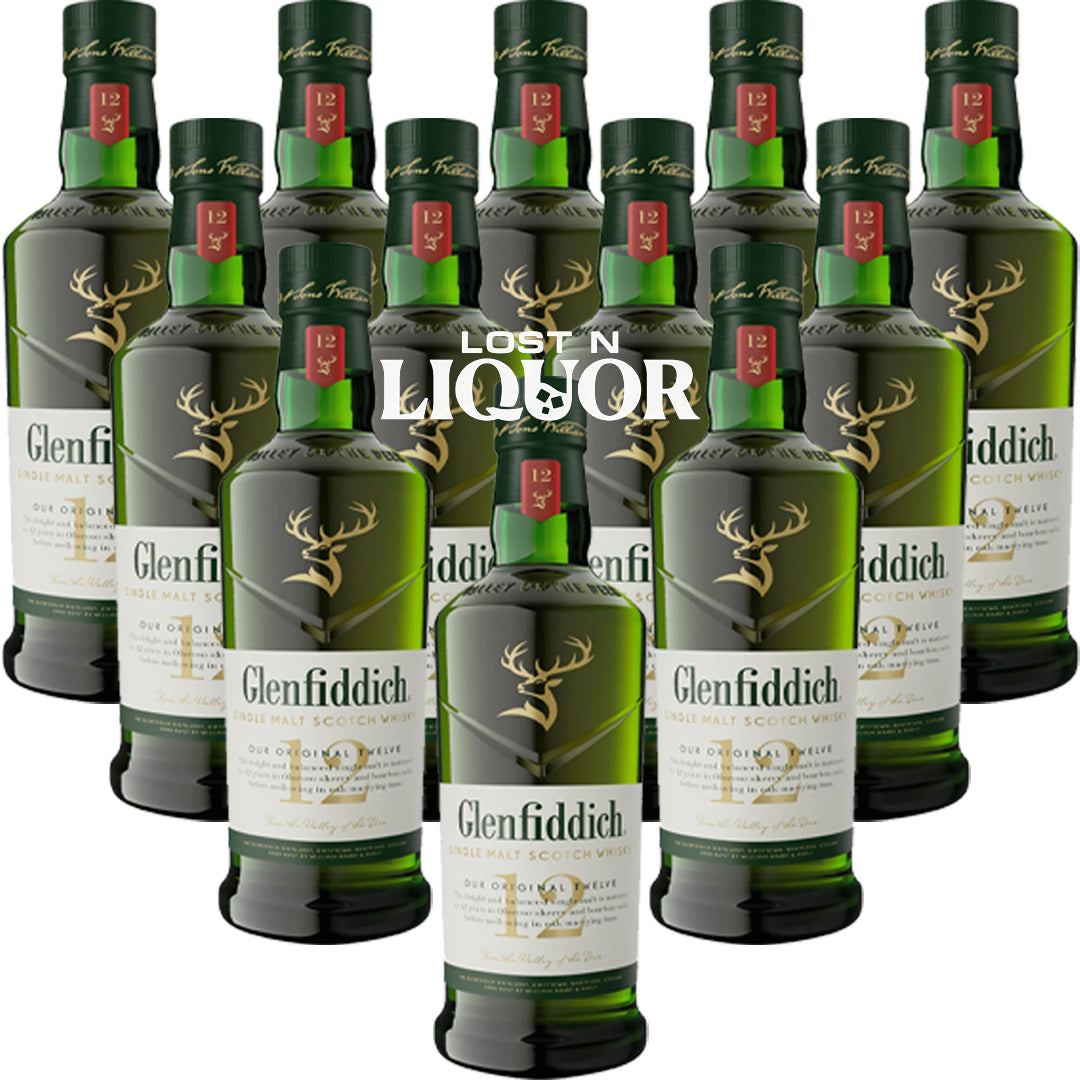 Glenfiddich 12 Year Single Malt Scotch Whisky – Lost N Liquor