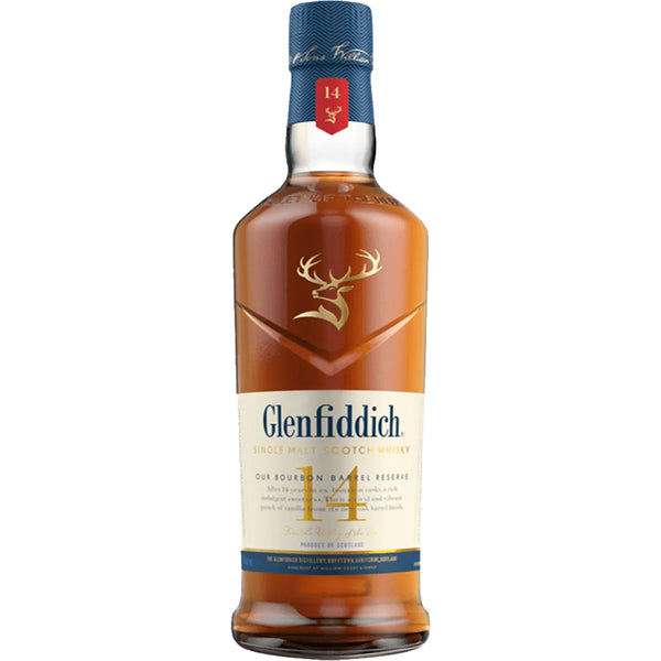 Glenfiddich 14 Year Bourbon Barrel Reserve Single Malt Scotch