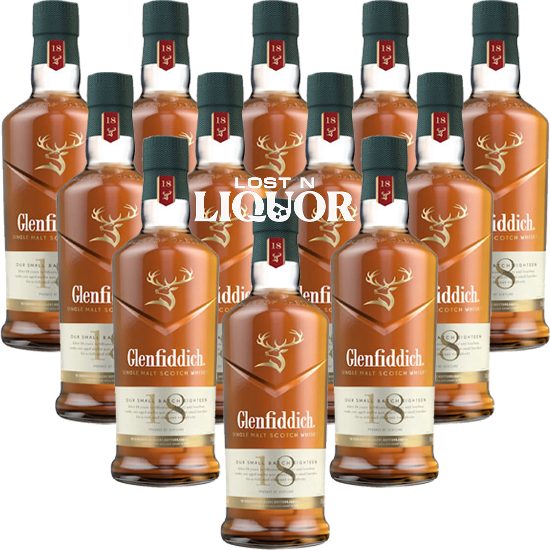 Glenfiddich 18 Year Old 700ml ウイスキー３本セット Glenfiddich Single Malt 18 Year - Liquor Store New York