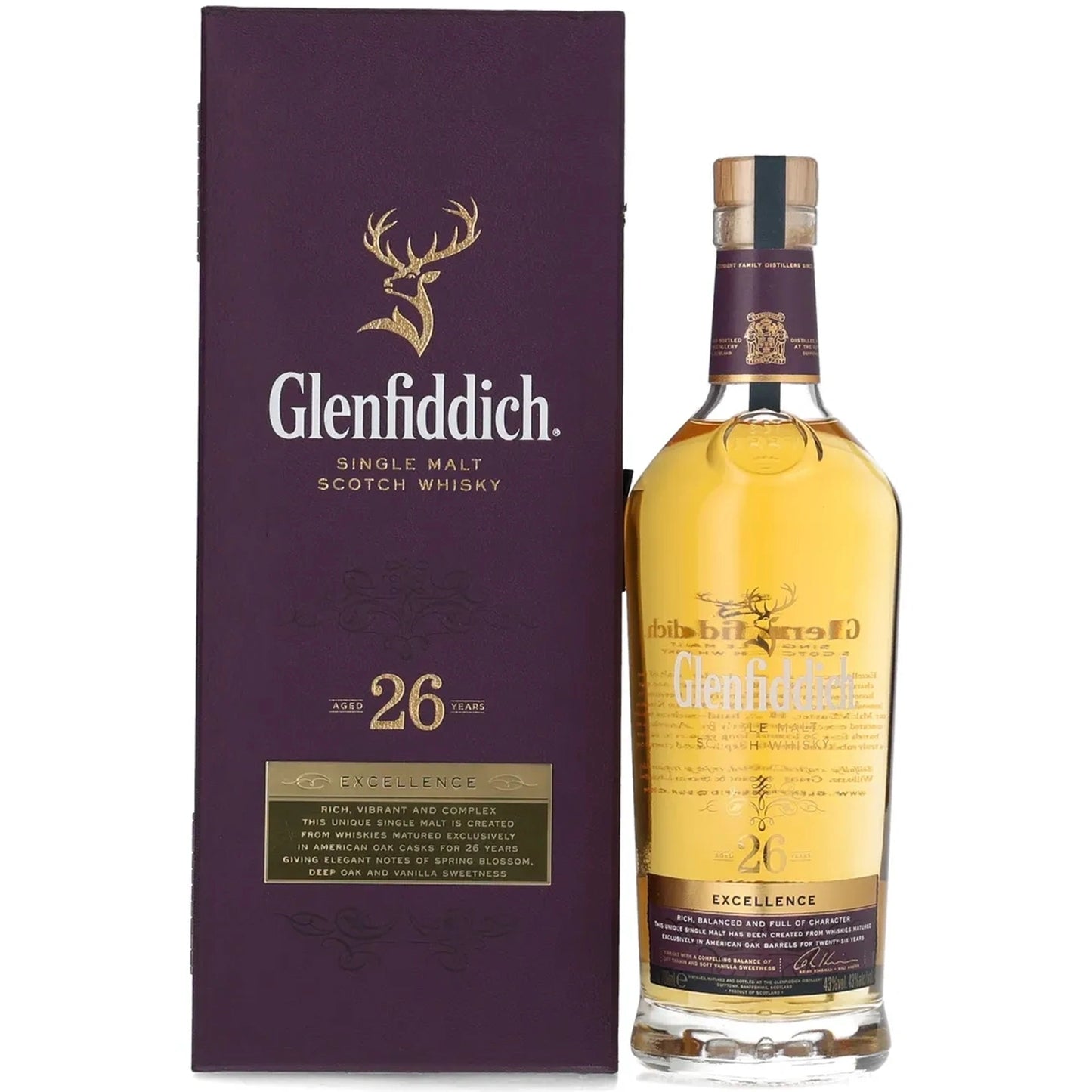 Glenfiddich 26 Year Excellence Single Malt Scotch