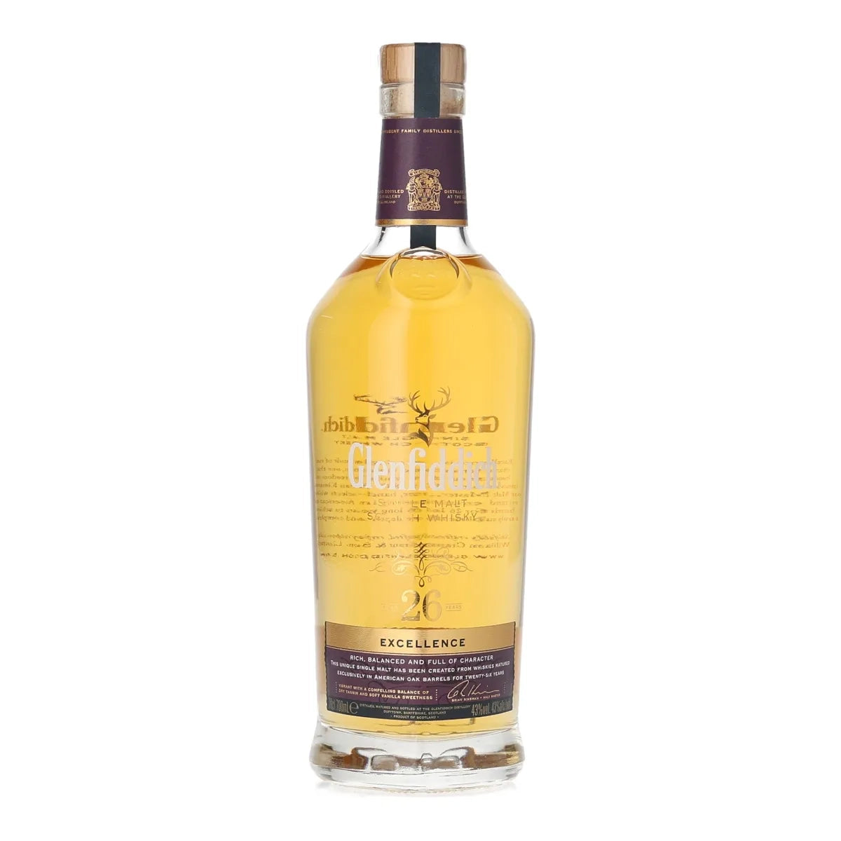 Glenfiddich 26 Year Excellence Single Malt Scotch