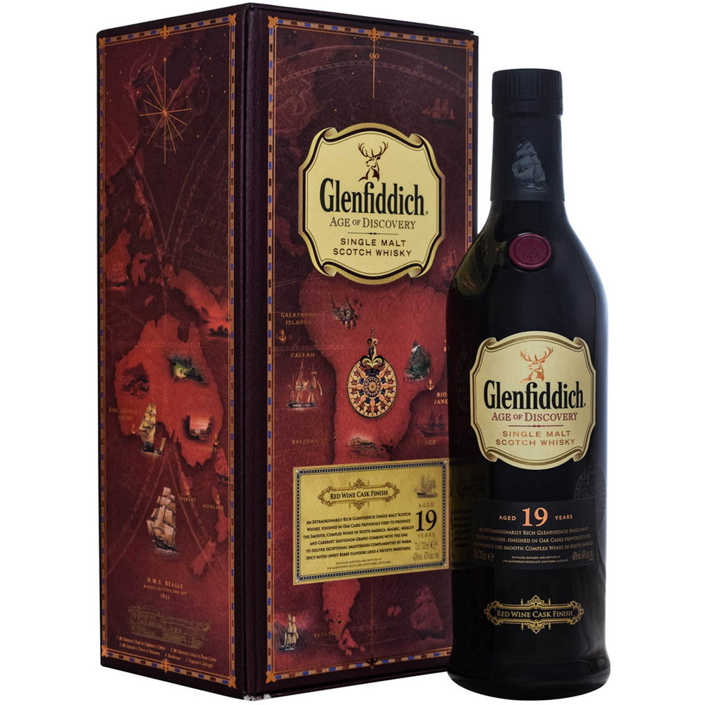 Glenfiddich Age of Discovery Red Wine Cask Finish 19 Year_LostNLiquor.com