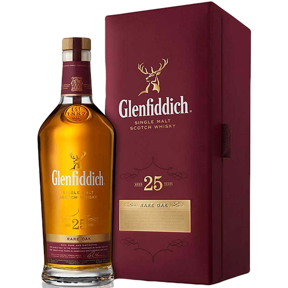 Glenfiddich Rare Oak 25 Years Old Single Malt Scotch Whisky_LostNLiquor.com