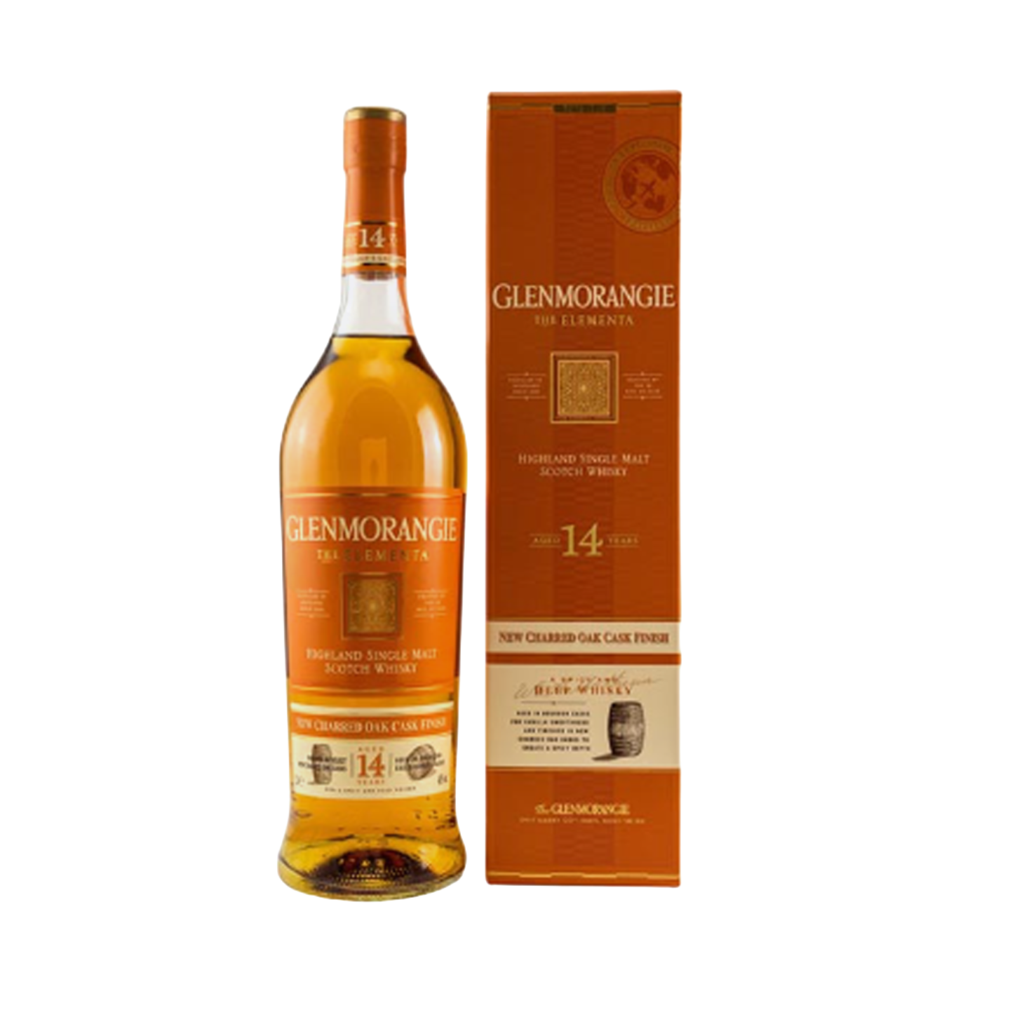 Glenmorangie 14 Year Old The Elementa New Charred Oak Cask Finish Scotch Whisky LostNLiquor