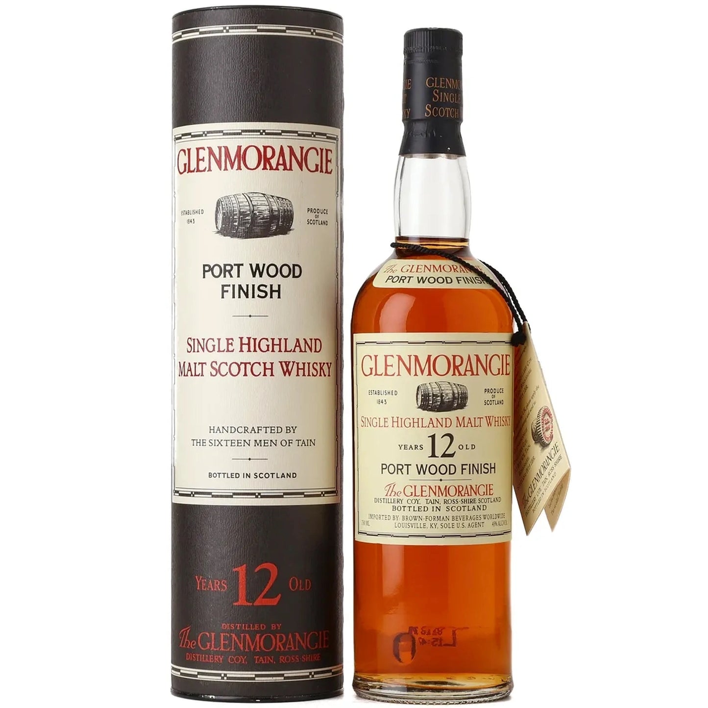 Glenmorangie 12 Year Port Wood Single Malt Scotch