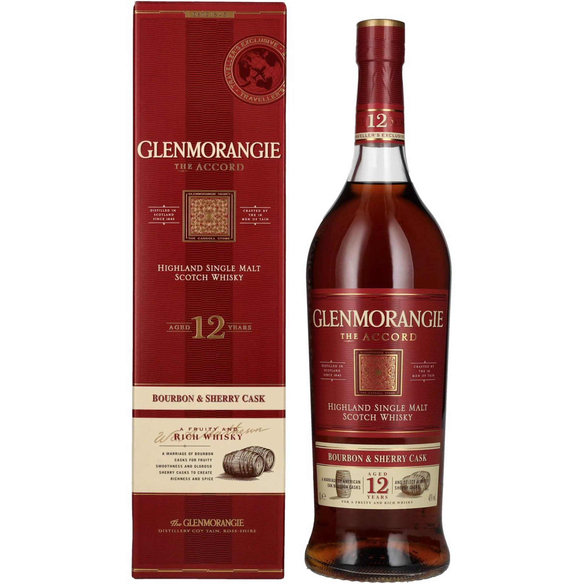 Glenmorangie 12 Year Old The Accord Bourbon & Sherry Cask Scotch