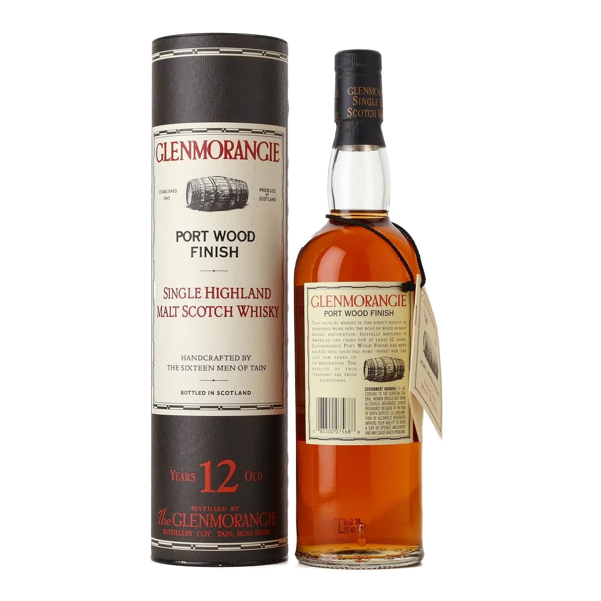 Glenmorangie 12 Year Port Wood Single Malt Scotch