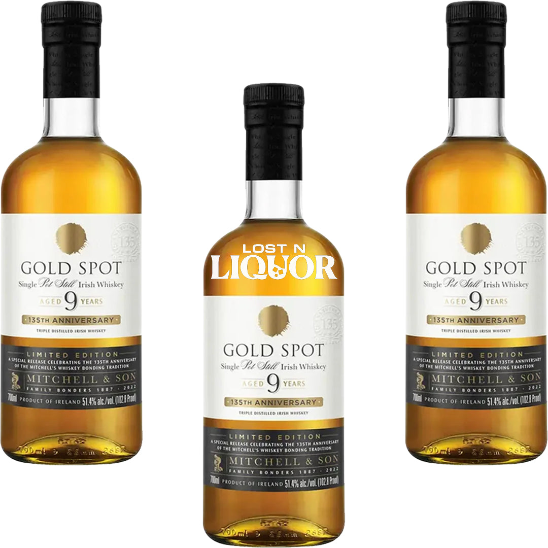 Gold Spot 9 Year Old Irish Whiskey 135th Anniversary – Lost N