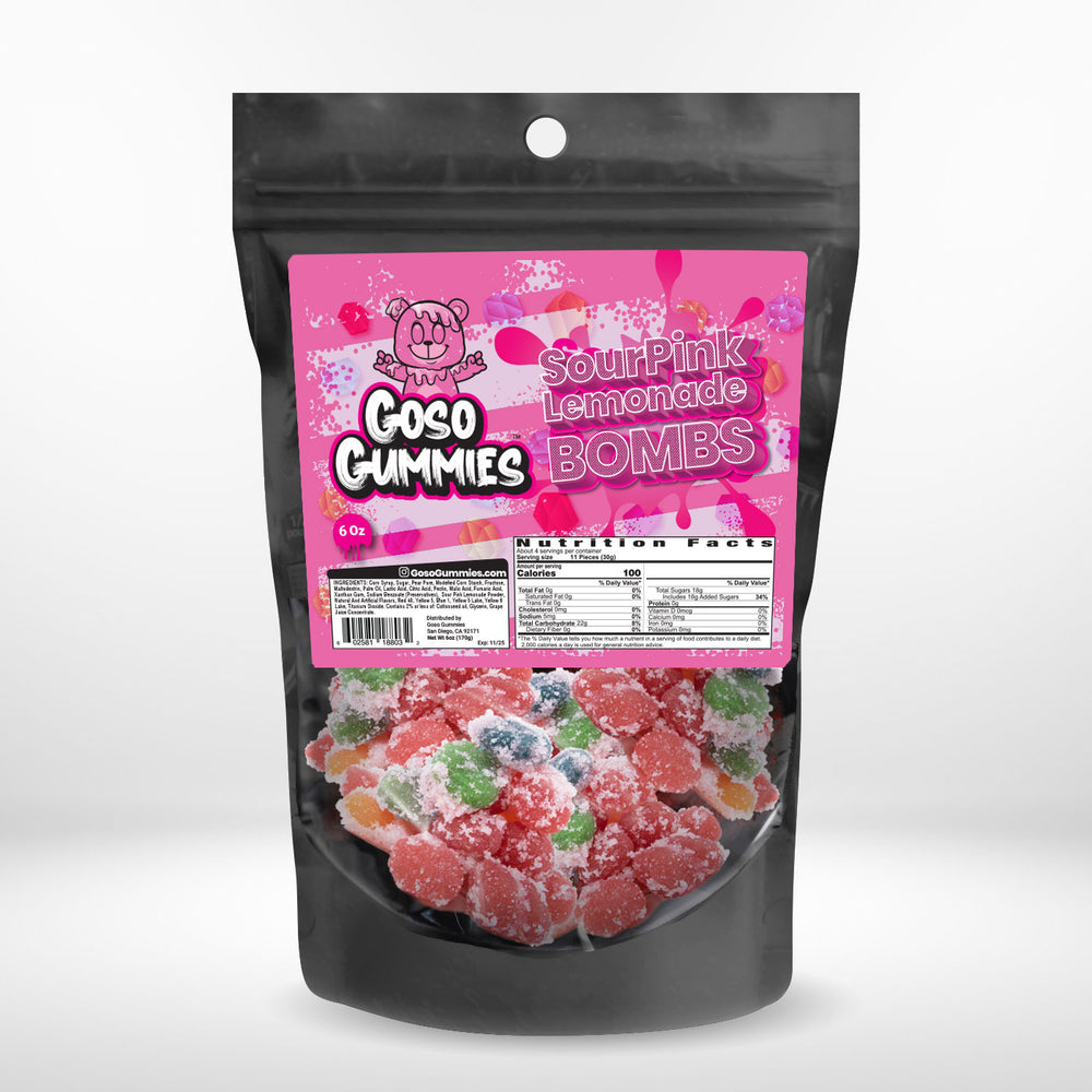 Gosogummies SourPink Lemonade Bombs_LostNLiquor.com