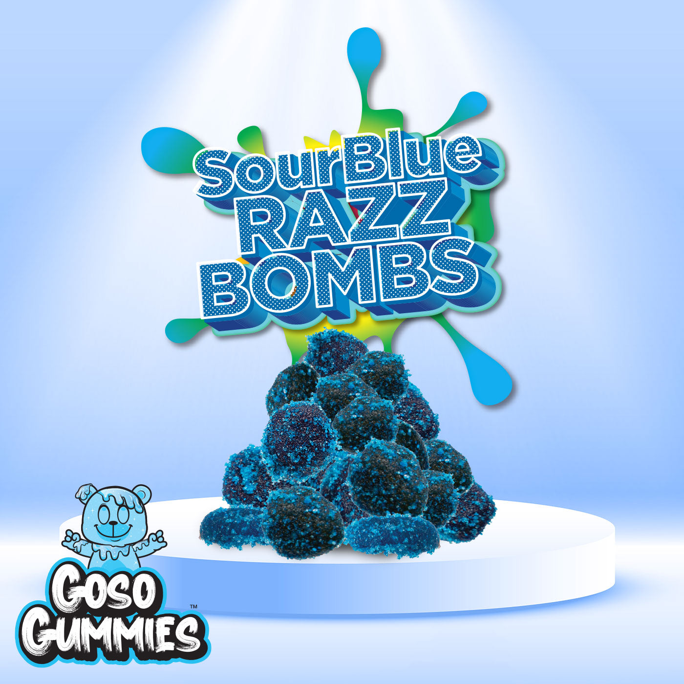 Gosogummies Sour BlueRazz_LostNLiquor.com