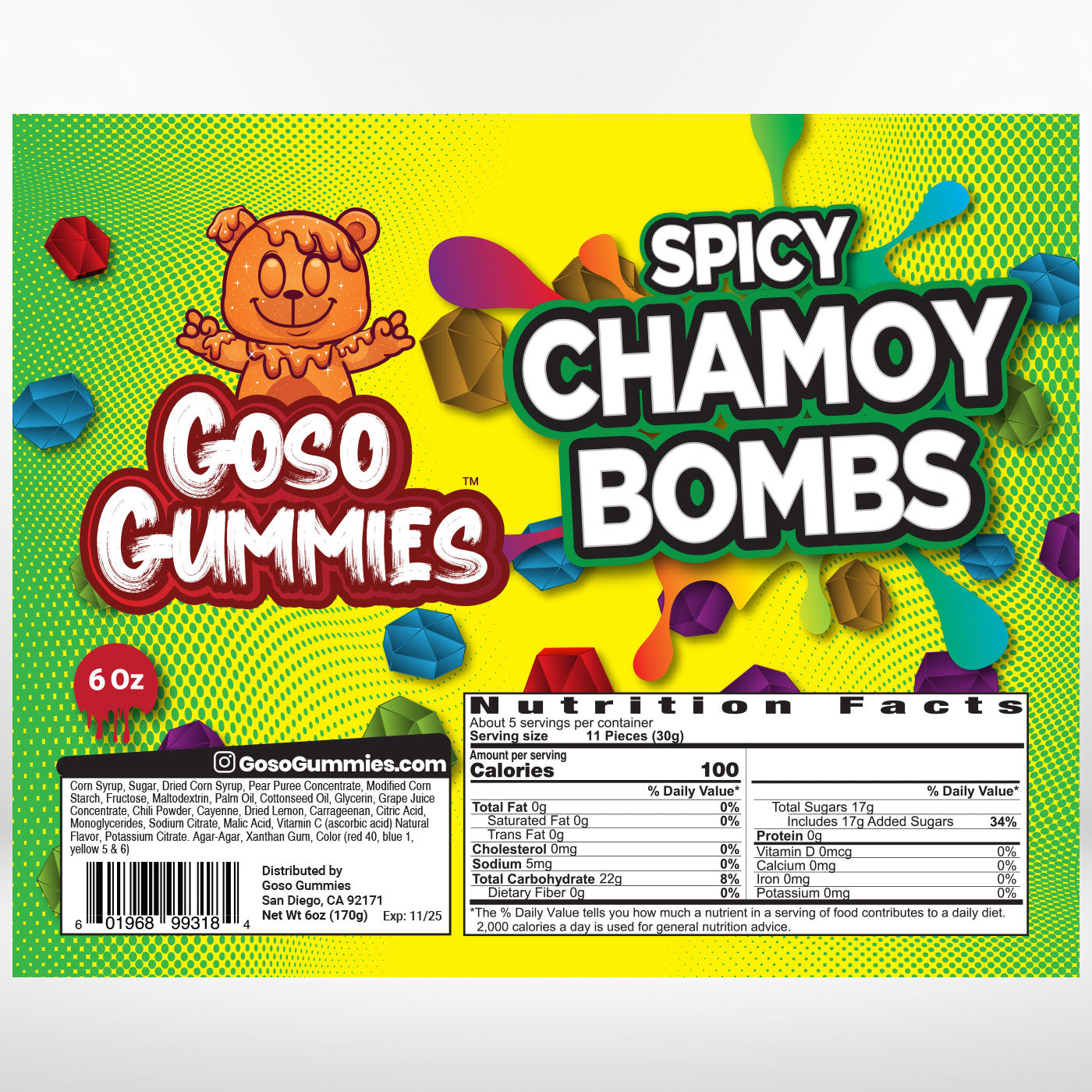 Gosogummies Gusher Spicy Chamoy Bombs_LostNLiquor.com