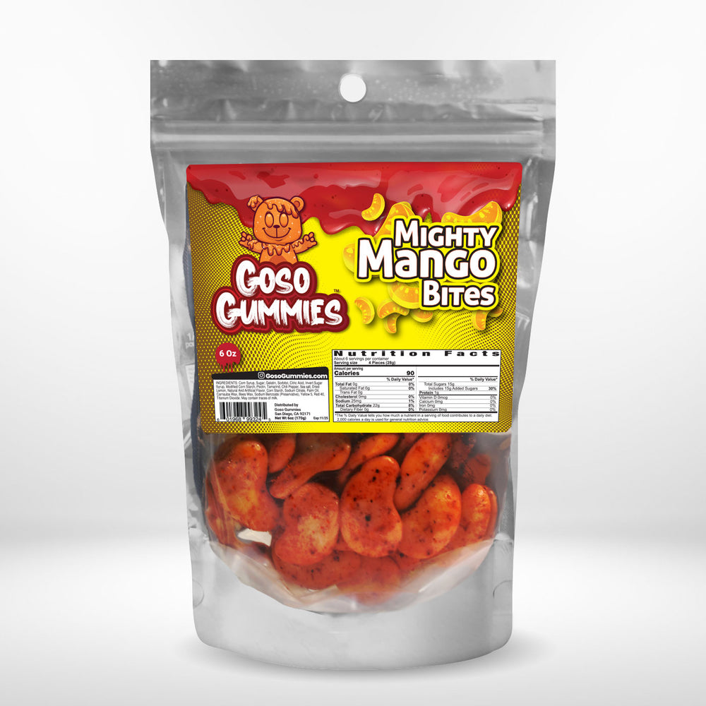 Gosogummies Mighty Mango Bites_LostNLiquor.com