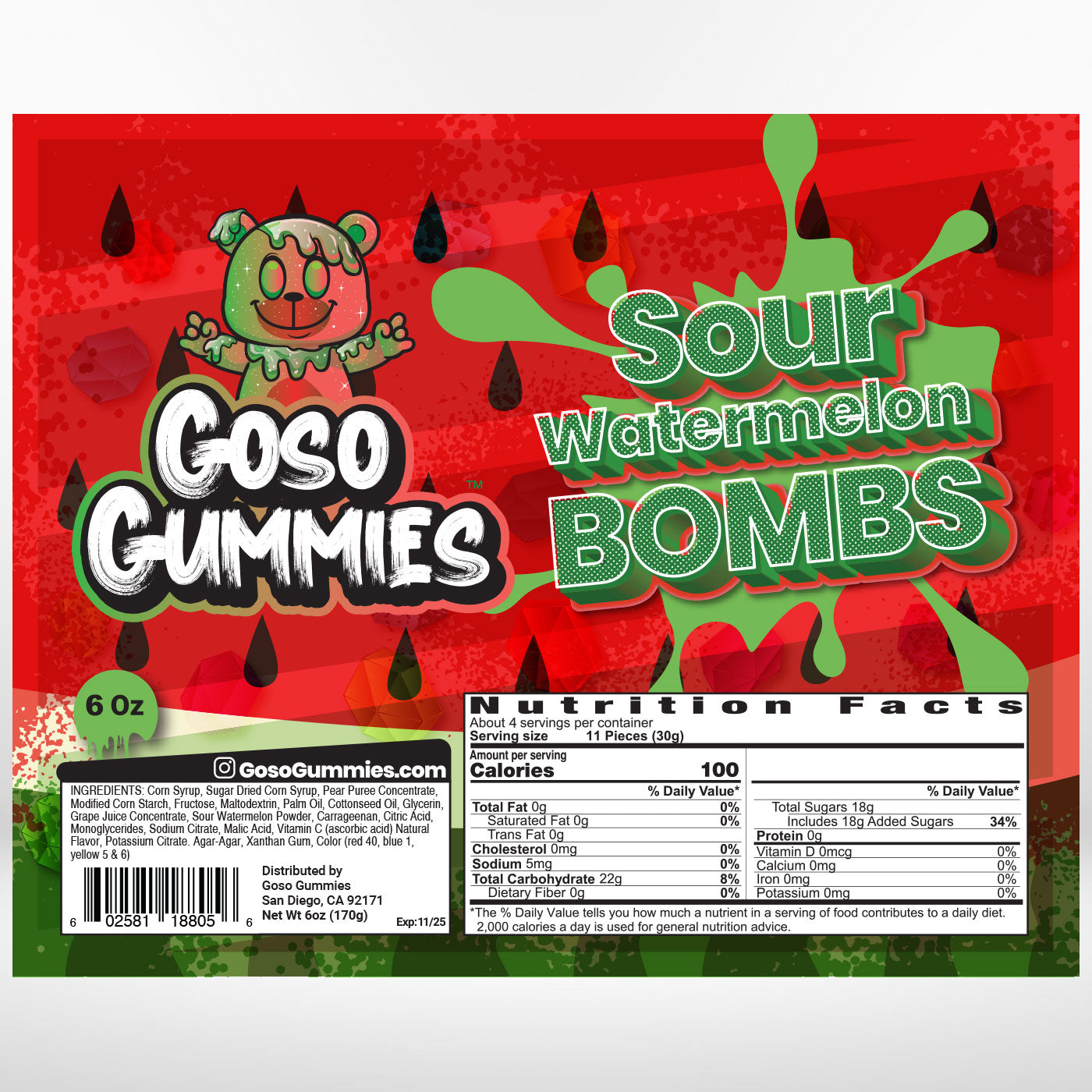 Gosogummies Sour Watermelon Bombs_LostNLiquor.com_2