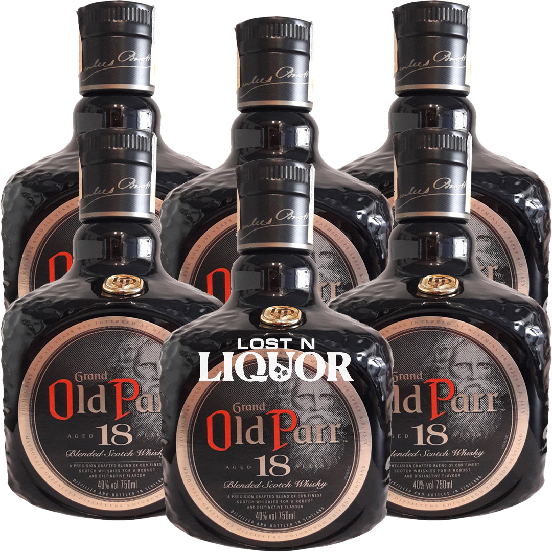 Grand Old Parr 18 750ml グランド パー 18年 Grand Old Parr 18 Year Blended Scotch Whisky – Lost N Liquor