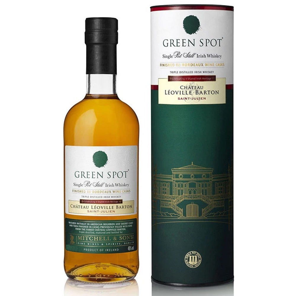 Green Spot Chateau Leoville Barton Finished In Bordeaux Casks Single Pot Still Irish Whiskey