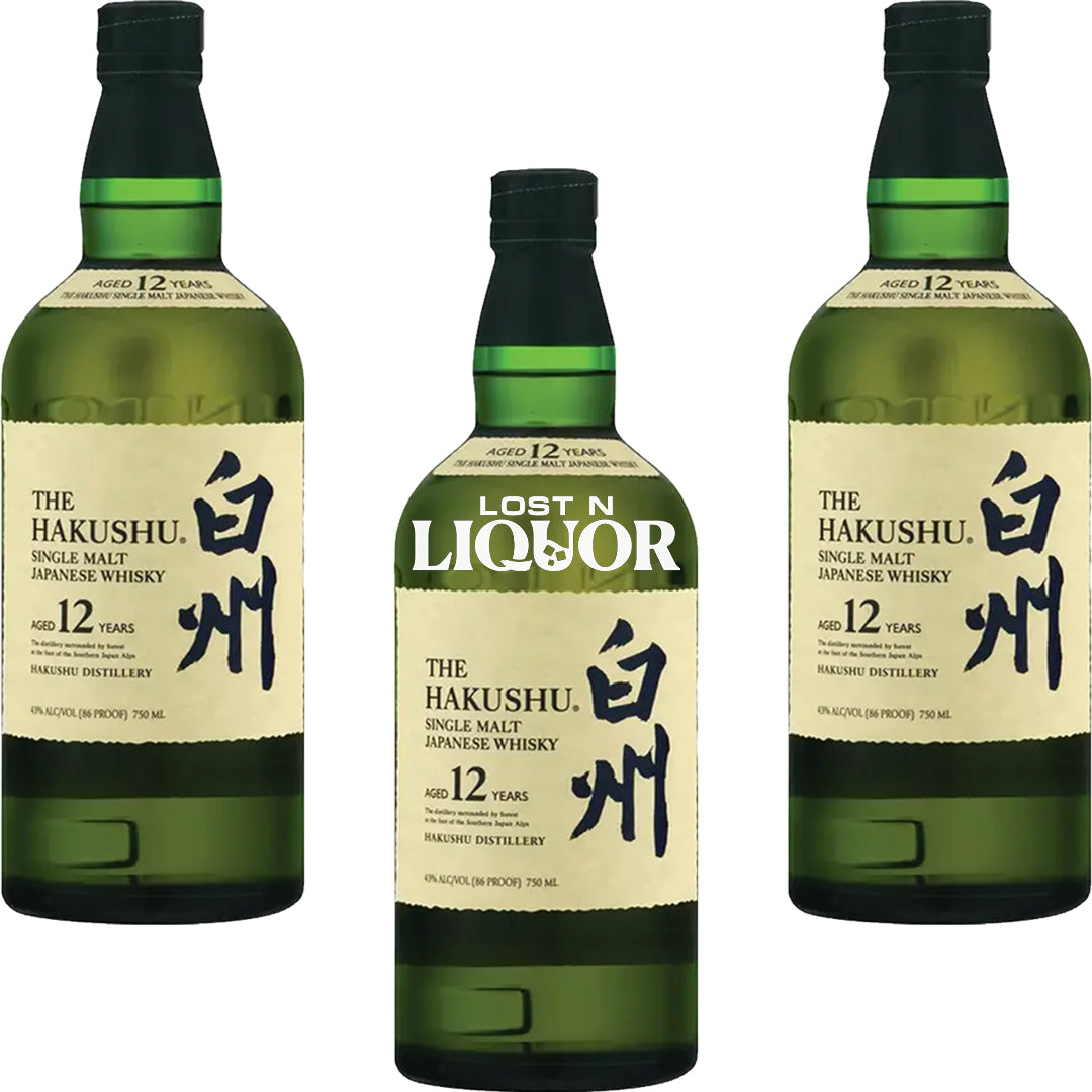 Hakushu 12 Year Single Malt Japanese Whisky_LostNLiquor.com