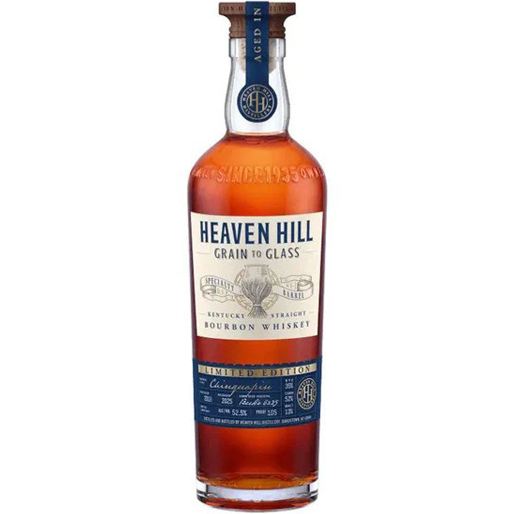 Heaven Hill Straight Bourbon Grain Chinquapin Specialty Barrel
Front Bottle View