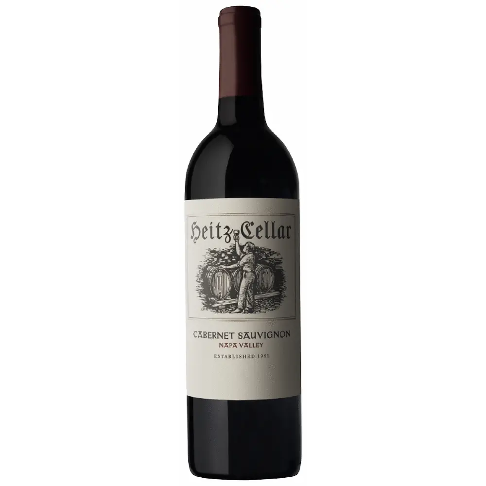 Heitz Cellar Cabernet Sauvignon Napa Valley 2021 Front Bottle View