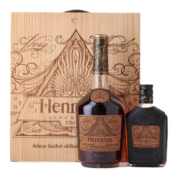 Hennessy Very Special 700ml 2本セット Hennessy Very Special Deluxe Scott Campbell Edition Cognac Set (2