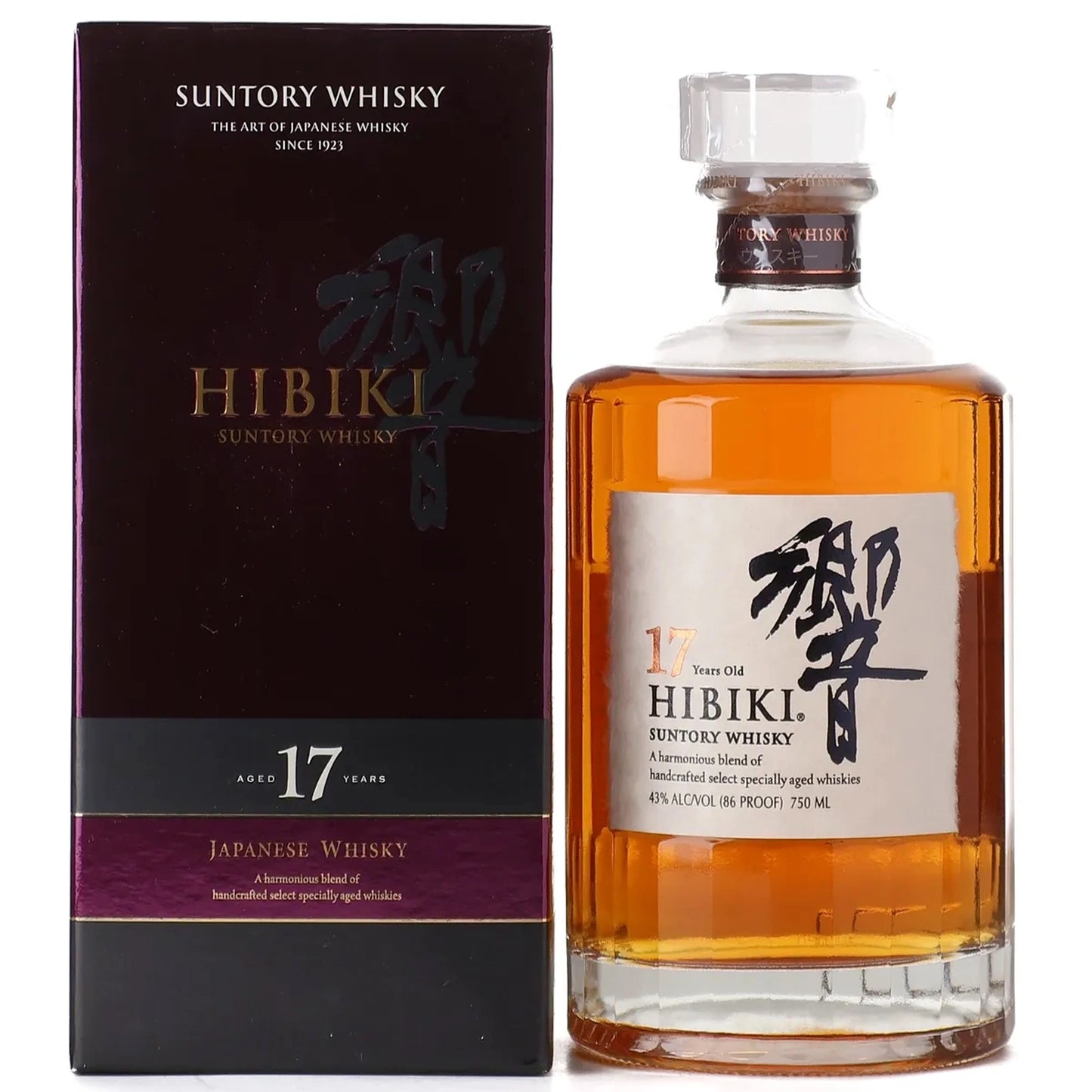 Hibiki 17 Year Old Japanese Whisky