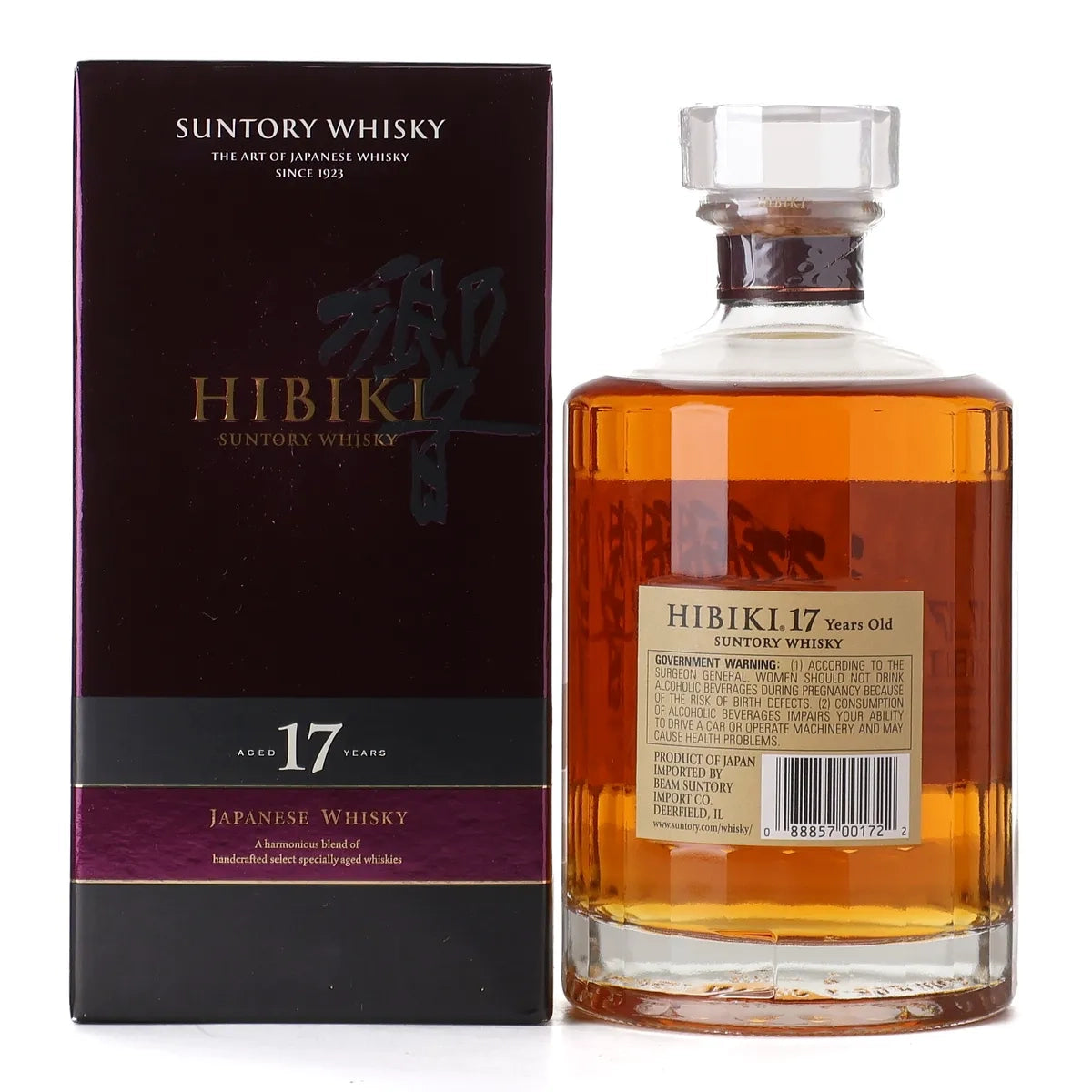 Hibiki 17 Year Old Japanese Whisky